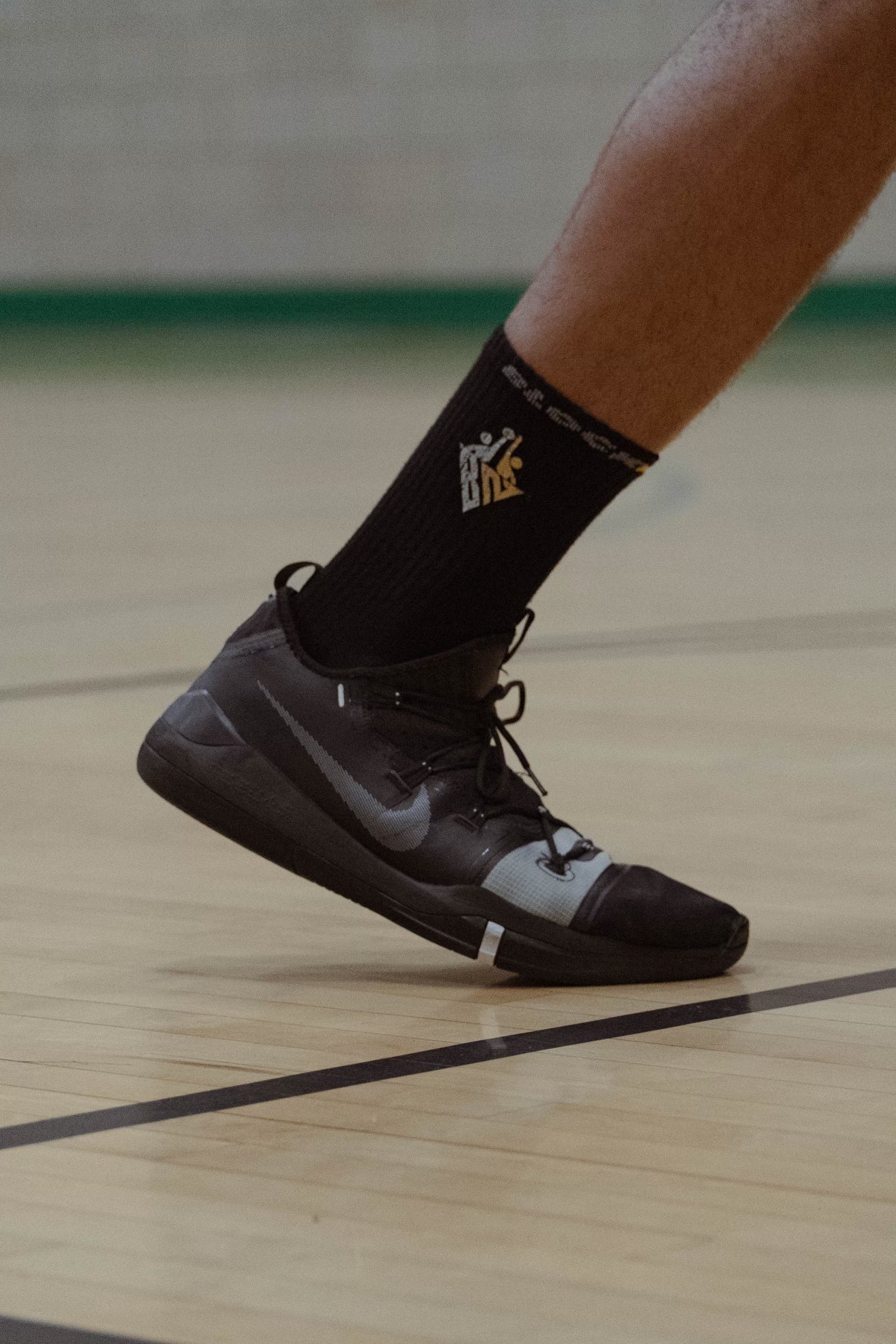 BlockNation Athletic Socks (Black)