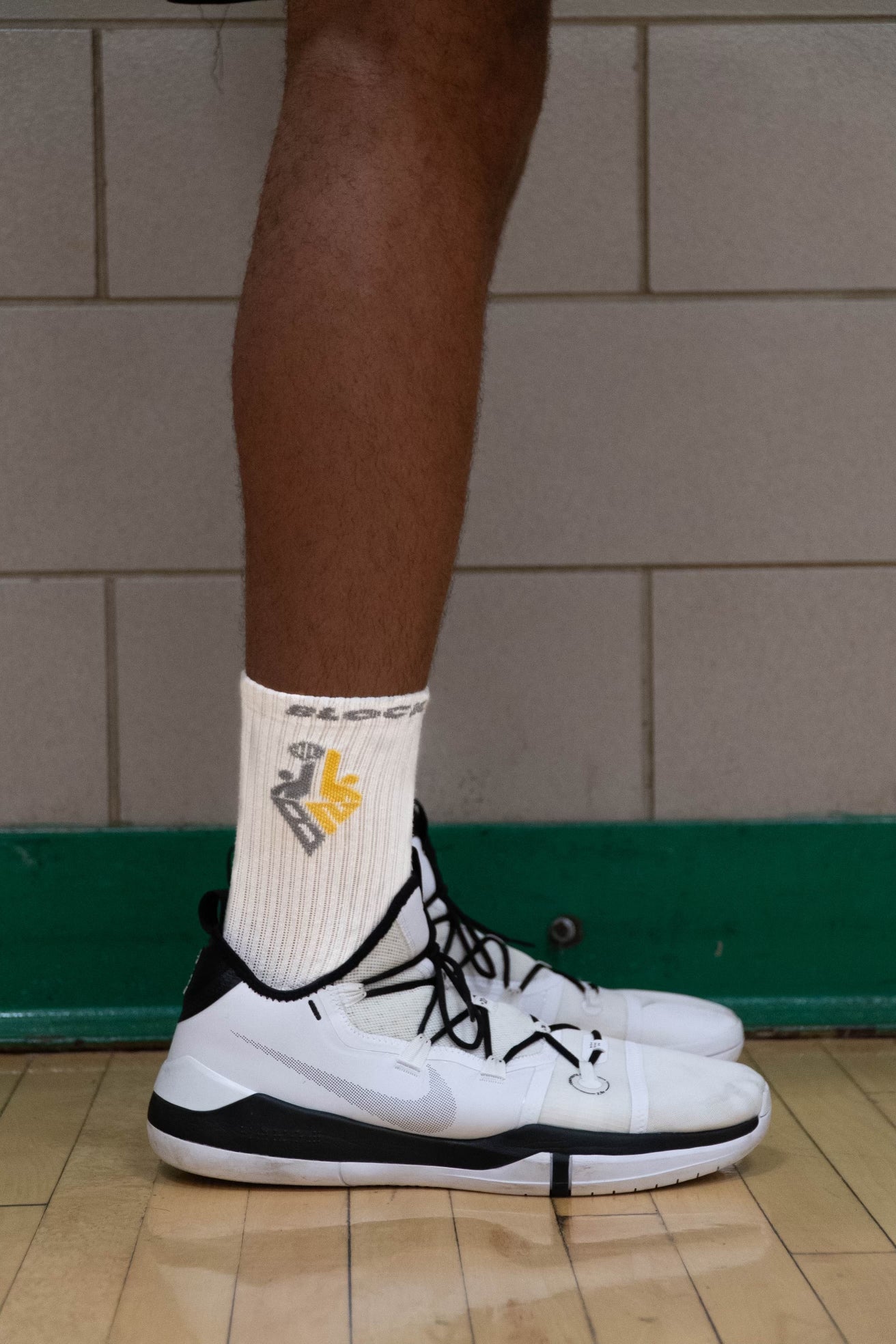 BlockNation Athletic Socks (White)