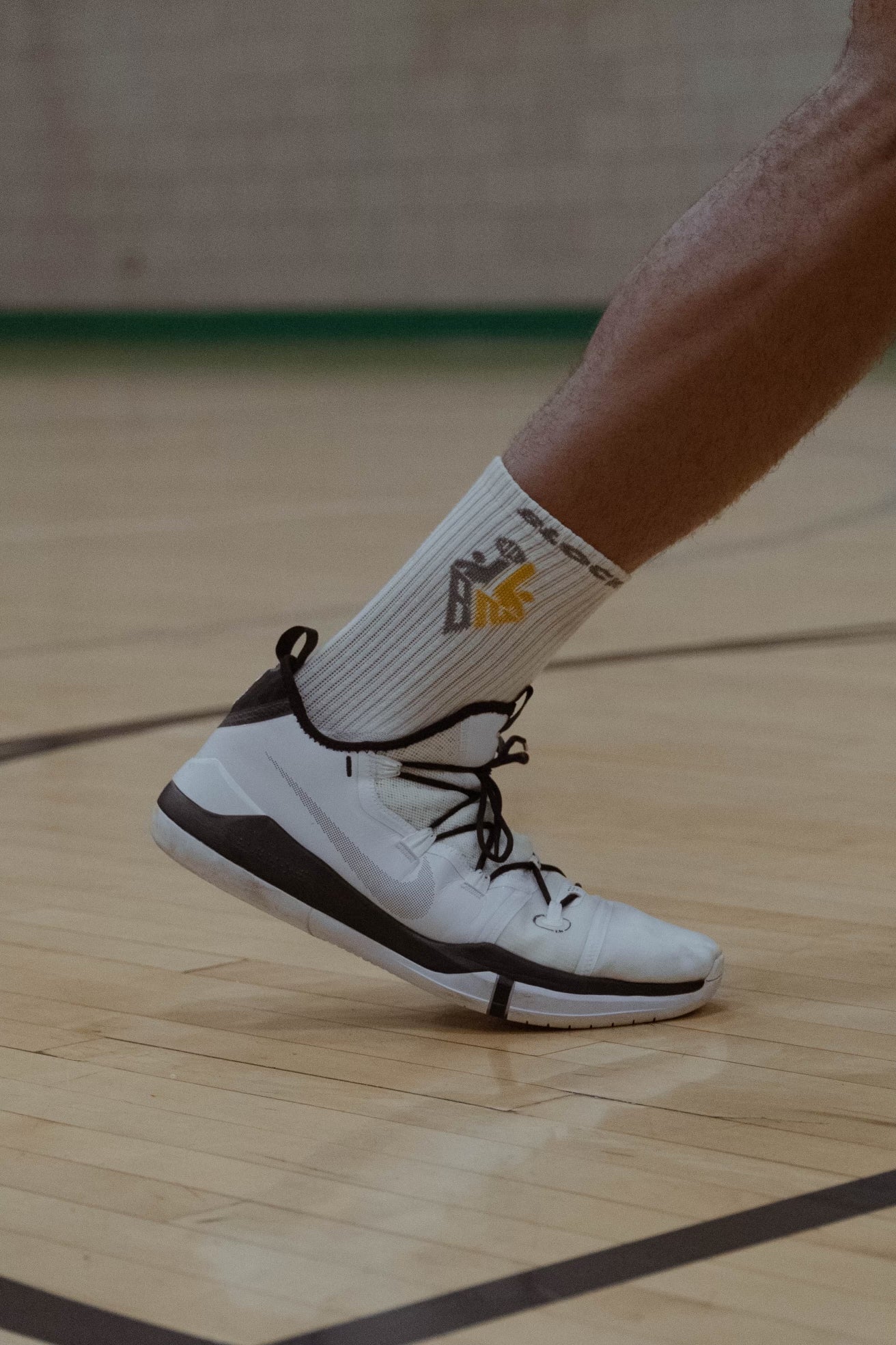 BlockNation Athletic Socks (White)