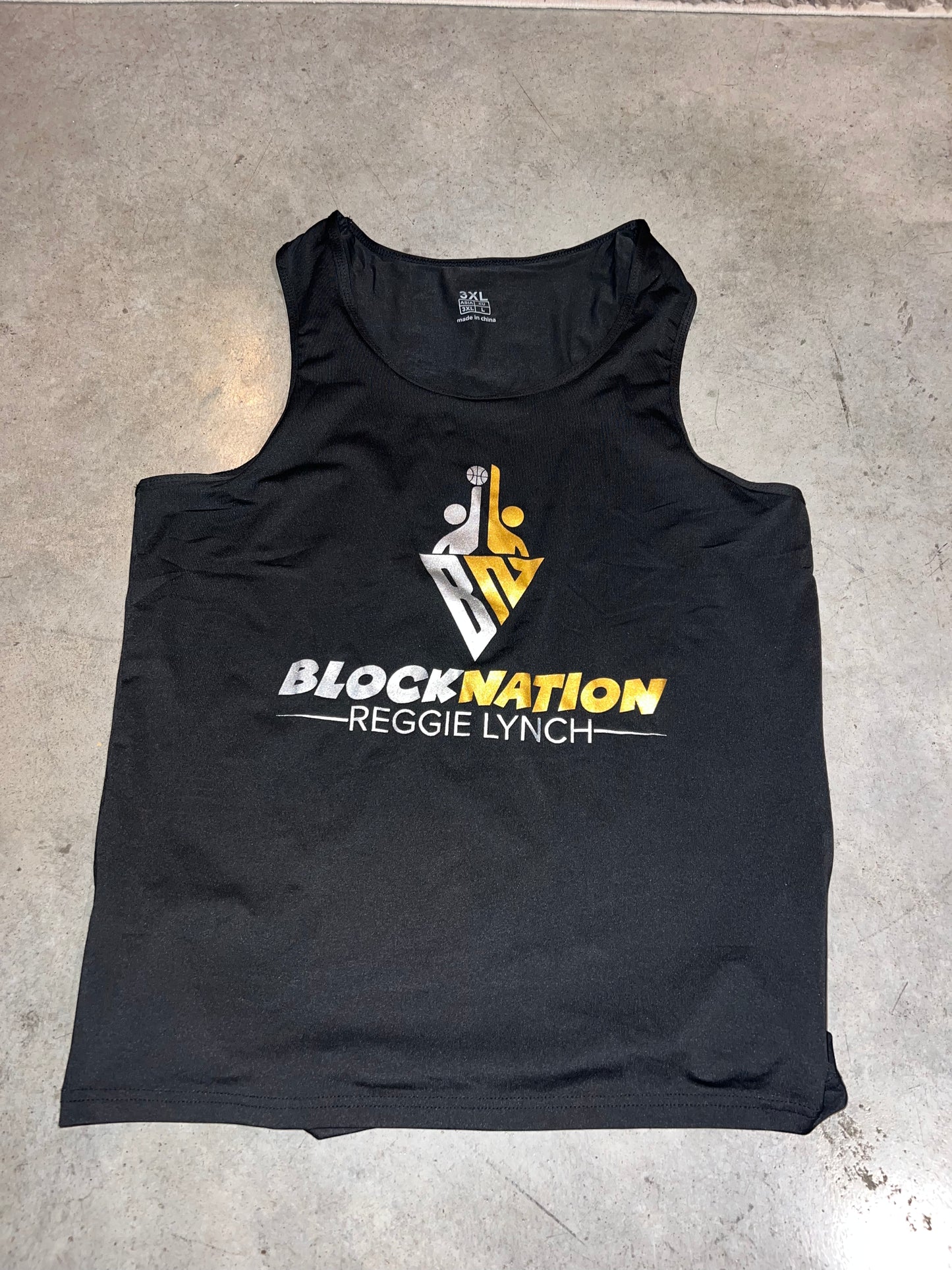 BlockNation Sleeveless Shirt (Black)